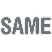 Same Word Art