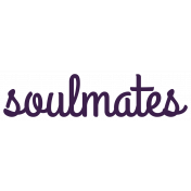 Soulmates Word Art