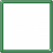 Dark Green Frame 5x5