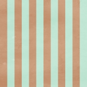 Stripes 79 Paper- Mint & Brown