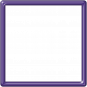 Purple Plastic Frame 5x5