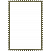 Army Stamp Frame 3x5