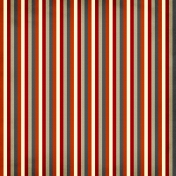 Stripes 35 Paper- Red & Brown