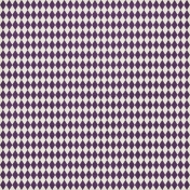 Argyle 09 Paper- Purple & White