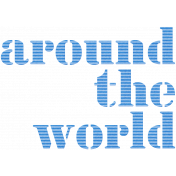 Around the World Word Art