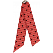 Taiwan Ribbon- Folded- Polka Dot