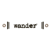 Travel Label- Wander