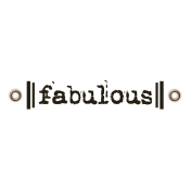 Travel Label- Fabulous