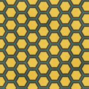 Dino Paper- Hexagon
