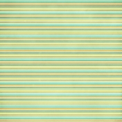 Stripes 51 Paper- Blue Green & Orange