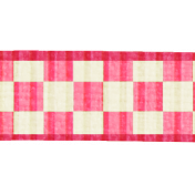 Pink Gingham Ribbon- Cambodia