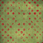 Malaysia Green Distressed Polka Dot Paper