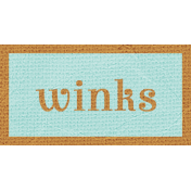 Pretty Things- Winks Words