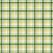 Plaid 21 Paper- Green, White & Yellow