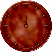 Clock- Red