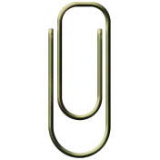 Family Game Night Paper Clip- Light Green