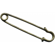 Khaki Scouts Medal Safety Pin