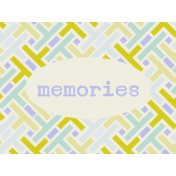 Lake District Journal Card- Memories
