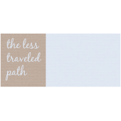 Lake District Label- The Less Traveled Path