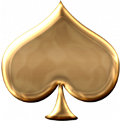 Gold Spade Shape