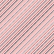 Winter Wonderland Mini Paper- Stripes