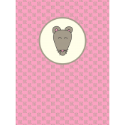 Chinese New Year Zodiac Journal Card- Rat