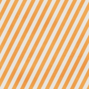 Stripes 89- Orange & White