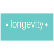 Chinese New Year Label- Longevity