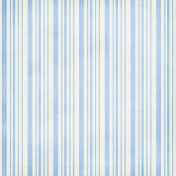 Stripes 52 Paper- Blue & White