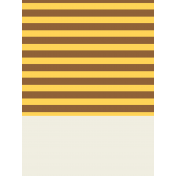 Egypt- Striped Journal Card