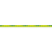 Medium Ribbon- Polka Dots 01- Green & Blue