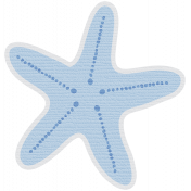 Coastal Starfish- Blue