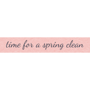 Where Flowers Bloom Labels- Time For A Spring Clean