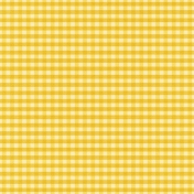 At The Farm- Plaid Paper- Yellow