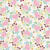 At The Farm- Floral Paper- Multicolor