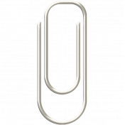 Paper Clip 5- White