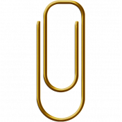 Paper Clip 5- Yellow