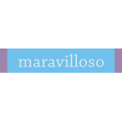 Mexico Labels- Maravilloso (Wonderful)