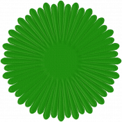 Paper Flower 15- Green