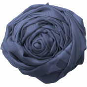 Blue Rosette