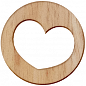 Wooden Heart- City Bicycle