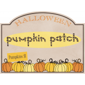 Pumpkin Patch Tag
