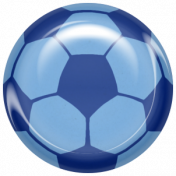 World Cup Bard Soccer Ball- Blue