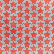 Stars 10- Blue & Coral