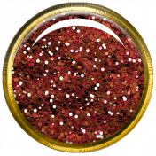 Bedouin Glitter Brad- Red