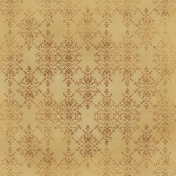 Grid 11 & Damask Tan Paper