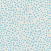 Garden Party Paint Spots Paper- Light Blue