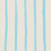 Garden Party Painted Stripes Paper- Blue