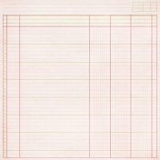 Notebook Paper 11- Pink & Green