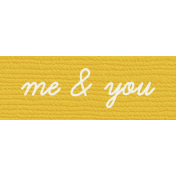 Bolivia Label- Me & You